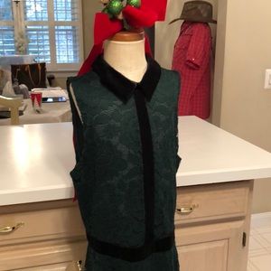 ⛱ Dark Green Lace Dress ⛱